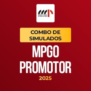 Combo de Simulados - MPGO - Promotor de Justiça 2025