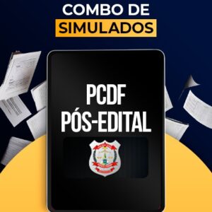Simulados - PCDF Delegado - Pós-Edital 2026