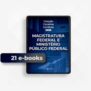 Combo E-books 2026 - Magistratura Federal e Ministério Público Federal