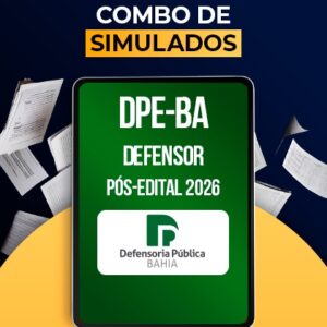 Combo de Simulados – DPE-BA – Defensor 2026