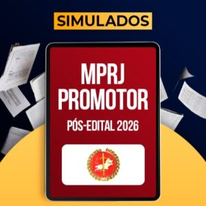 Combo de Simulados – MPRJ Promotor – pós-edital 2026