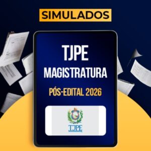 Simulados - TJPE Magistratura - Pós-Edital 2026