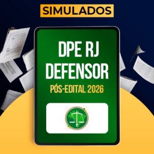 Combo de Simulados – DPE-RJ – Defensor 2026