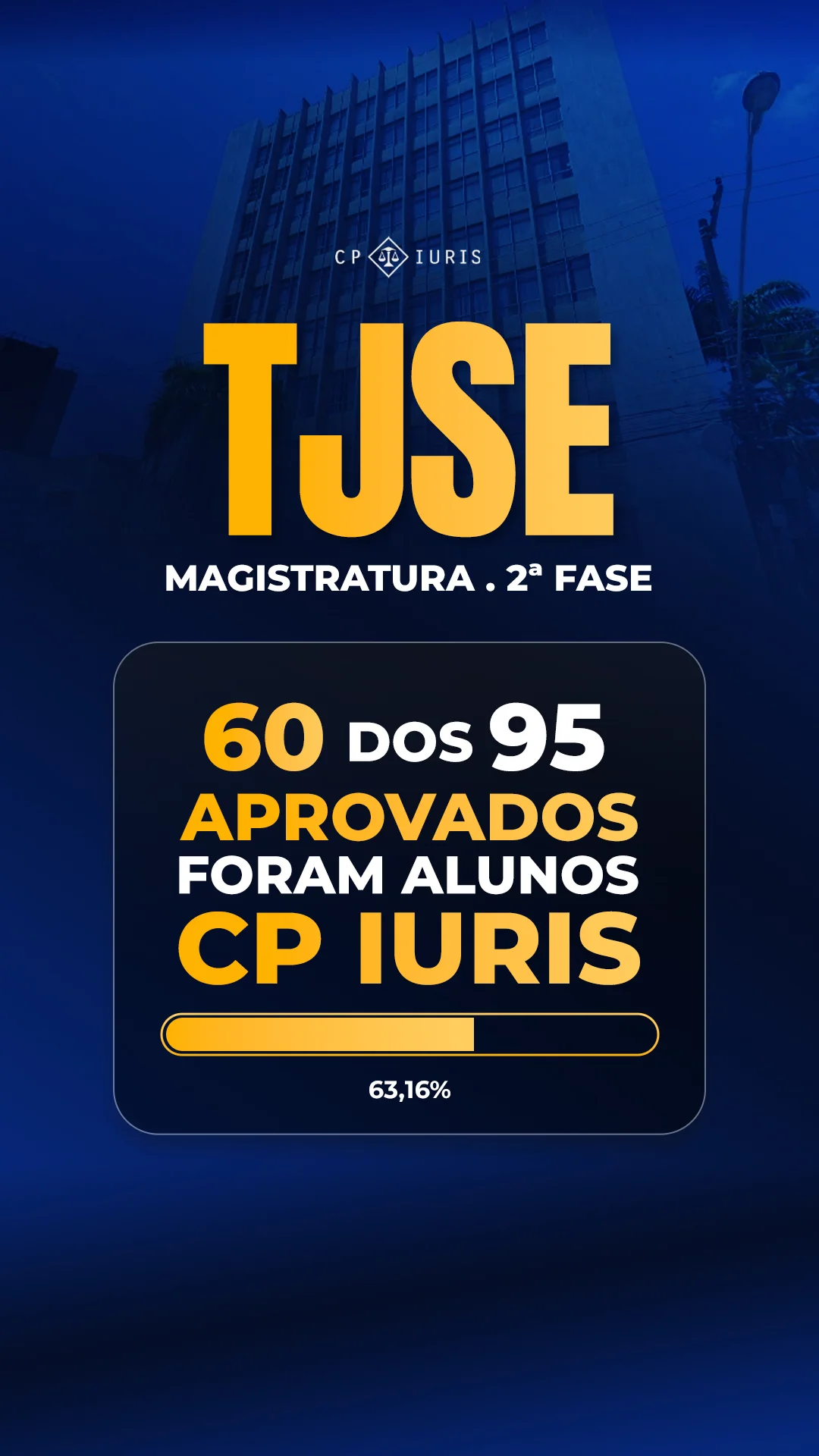 APROVADOS TJSE STORY