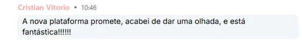 Depoimento de aluno CP Iuris